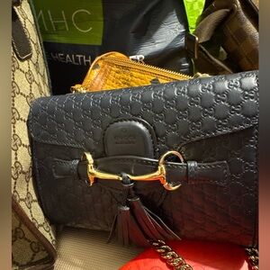 Gucci Emily horsebit crossbody bag